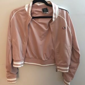 light pink champion jacket